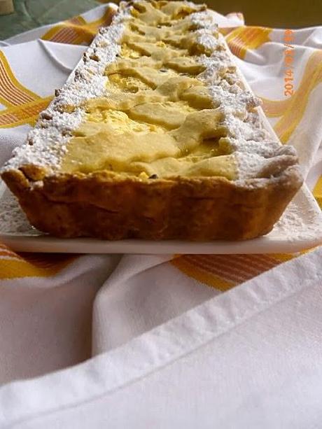 Crostata di Ricotta Pere e Cioccolato