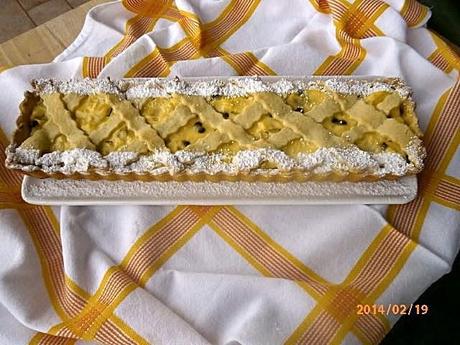 Crostata di Ricotta Pere e Cioccolato