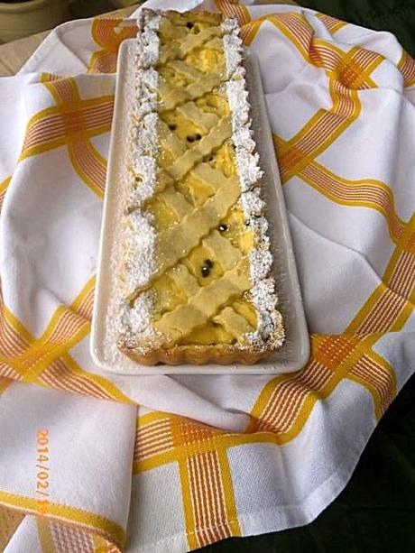 Crostata di Ricotta Pere e Cioccolato