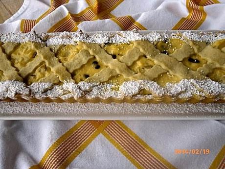 Crostata di Ricotta Pere e Cioccolato