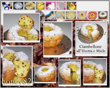 CIAMBELLONE ALL'UVETTA E MIELE