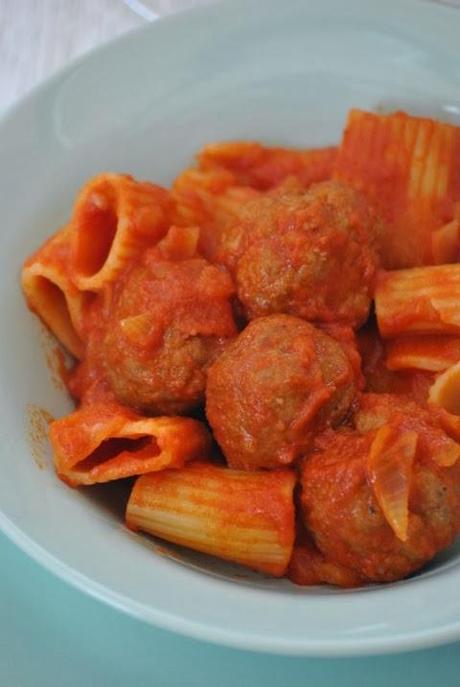 Rigatoni e polpette!
