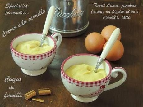 crema con cannella