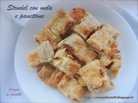 strudel di mele con panettone