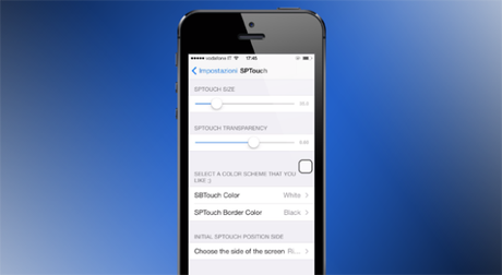 iOS 7 Home Button Jailbreak Tweak