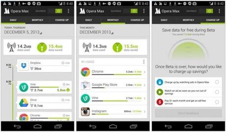 opera max android home insert 600x350 Opera Max Per Navigare In Mobilità Risparmiando Il Consumo Di Dati applicazioni  Browser android applicazioni Android applicazioni 