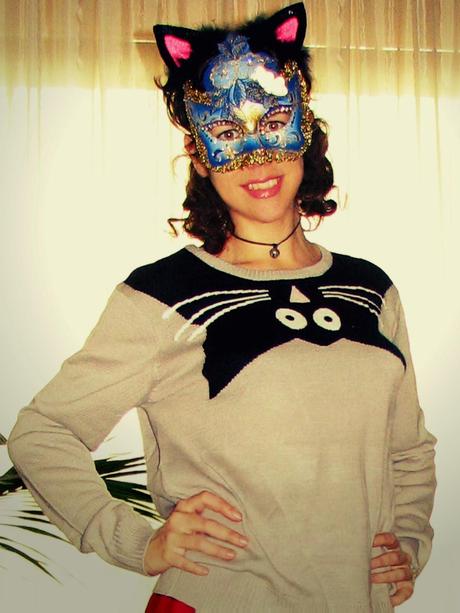 Carnival: kitties and masks