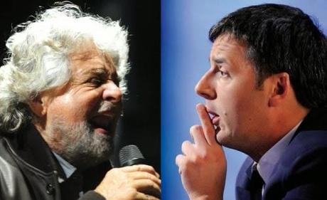 Grillo vs Renzi: vince Grillo, perde il MoVimento