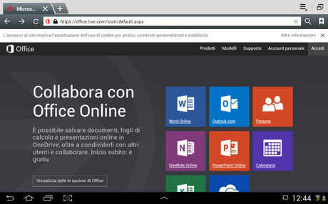 office 2013 android 2 Usare Microsoft Office 2013 gratis è possibile: arriva ufficialmente il nuovo Office Online