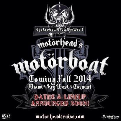 MOTÖRHEAD - Arriva la crociera MotörBoat Cruise