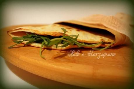 PIADINE CON ESUBERO DI LIEVITO MADRE