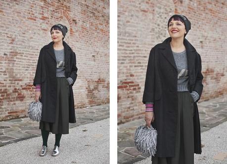 Smilingischic, fashion blog, Sandra Bacci, Whatever, gray , love, outfit, doppia