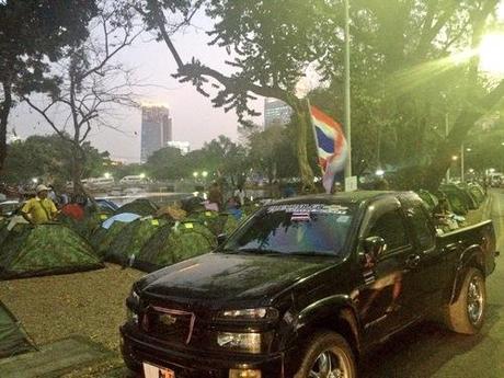 A passeggio per Bangkok ai tempi delle proteste