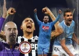 Europa League; vincono Fiorentina e Juventus, pareggio per il Napoli e perde la Lazio.