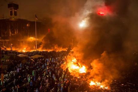 Violence Escalates As Kiev Protests Continue