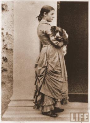 Ritratto di Beatrix Potter da ragazza