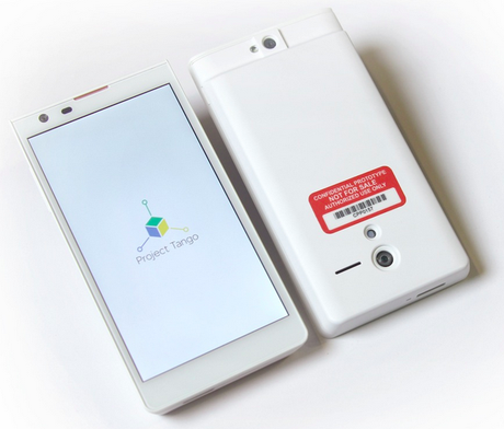 Project Tango prototype Project Tango: il Futuro Degli Smartphone Secondo Google news  Smartphone project Tango google 