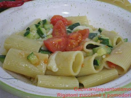 rigatoni zucchine