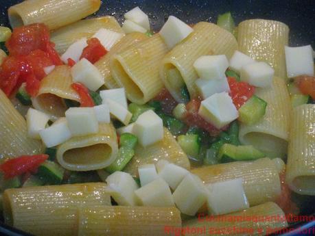 rigatoni zucchine