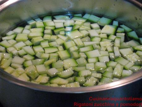 rigatoni zucchine