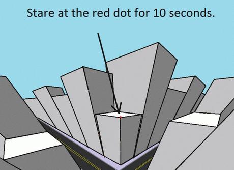 Copertina illusione ottica