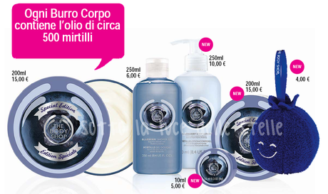 Preview - The Body Shop: linea al Mirtillo