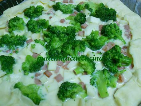 Crostata di Broccoli con Pancetta e Formaggio