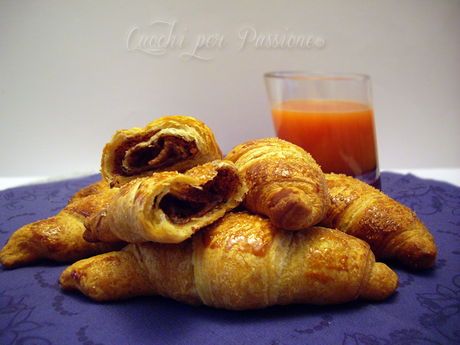 Croissant alla Nutella