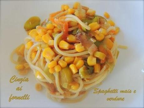 pasta mais con verdure