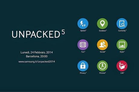 Samsung Unpacked 2014: quando, come e dove seguire la presentazione in diretta del Samsung Galaxy S5