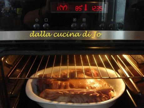 Carré di maialino cotto al forno a bassa temperatura