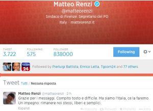 twitter renzi