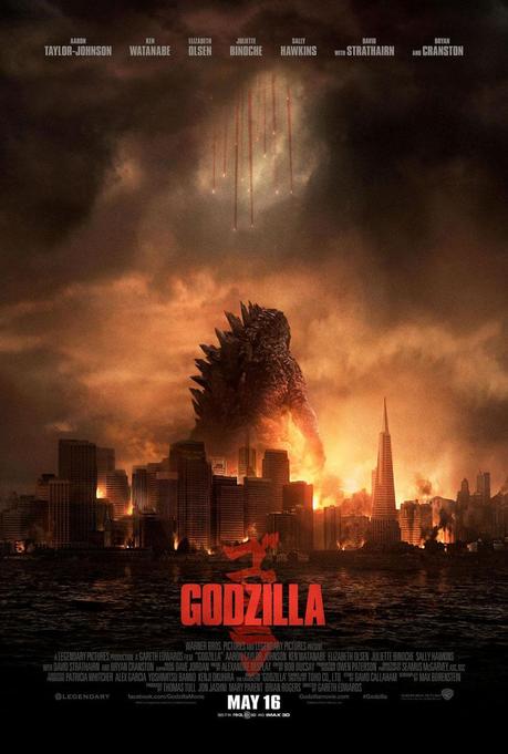 La locandina del film Godzilla