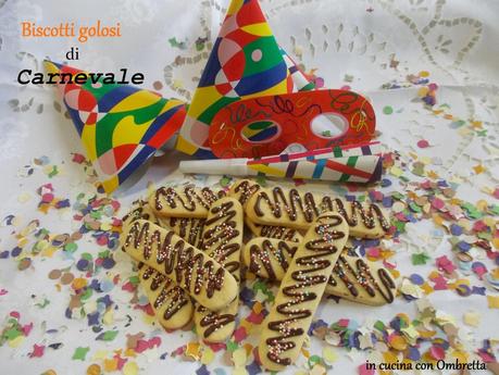 Biscotti golosi di carnevale