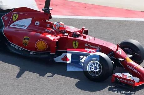 Test Bahrein: Ferrari F14 T con una presa d'aria nella zona del T-Tray?