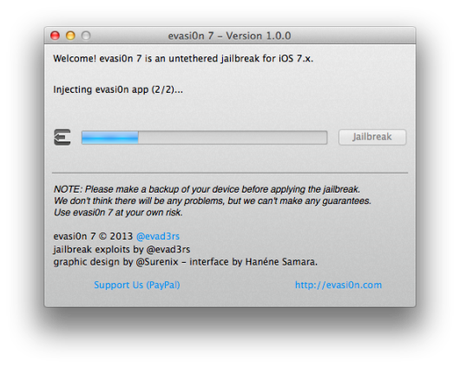 iSpazio Jailbrek iOS 7 evation iPhone 5s 10 530x424 Jailbreak Untethered di iOS 7.0.6 con Evasi0n 7   Guida Definitiva passo passo