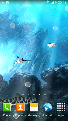  3D Sharks Live Wallpaper   un acquario alternativo per i vostri Android