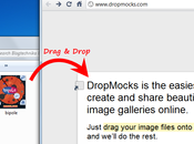 Condividere foto online DropMocks