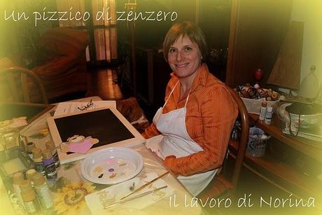 CORSO DI DECORAZIONE E PITTURA COUNTRY DEL 22/1/11 - ARESE (MI)