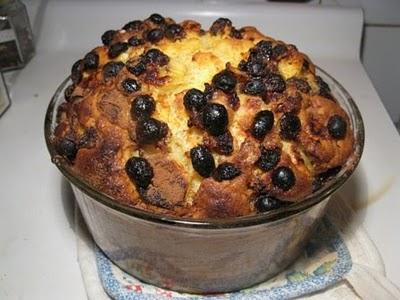 Torta di banane e uvetta