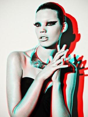 Fashion that touches you in 3d