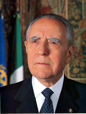 Italy's President Ciampi (1999-2006).