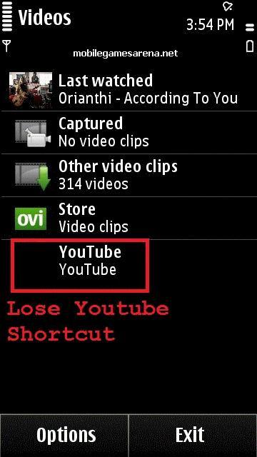 Come ripristinare l’icona di collegamento di YouTube sull’N8