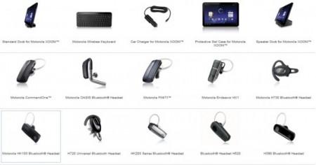 Motorola XOOM: questi gli accessori