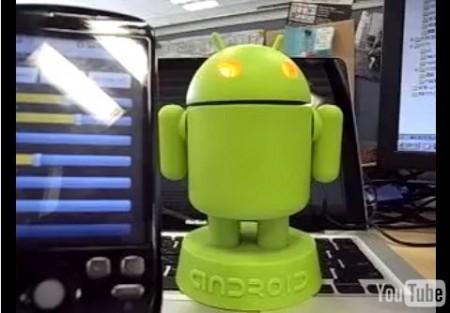 Robot Android controllato da uno smartphone