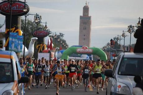 22a Maratona Internazionale di Marrakech.