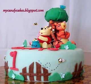 Winnie the pooh cake