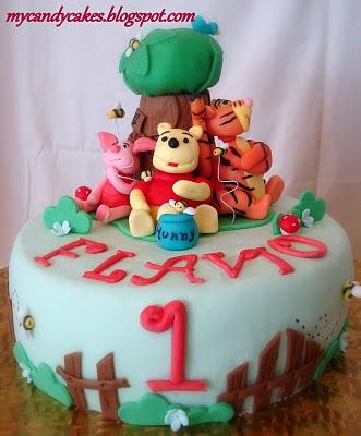 Winnie the pooh cake