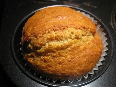 Yogurt and honey muffin