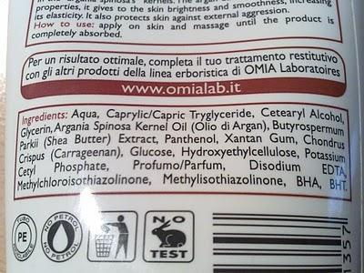 Omia Laboratoires Crema corpo erboristica all'olio di argan